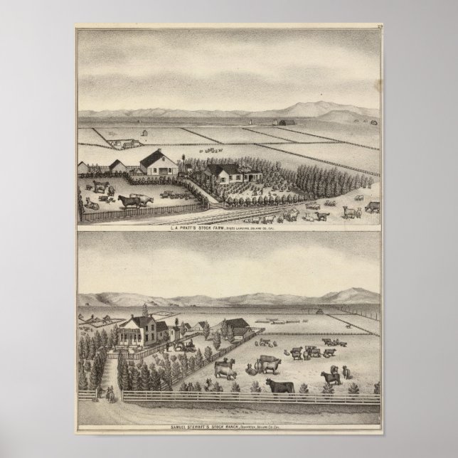 Pratt, Stewart farms Poster (Front)