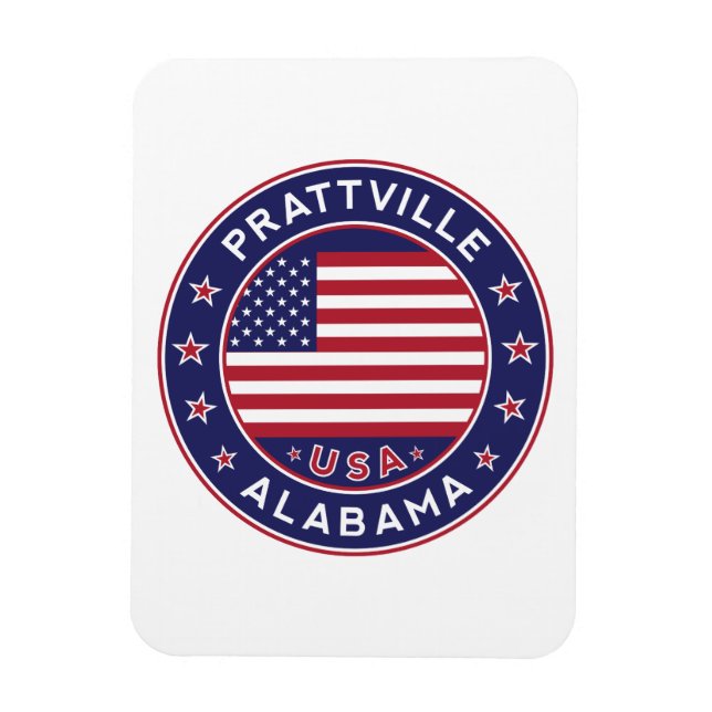 Prattville, Alabama Magnet (Vertical)