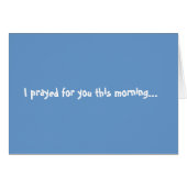 pray (Front Horizontal)