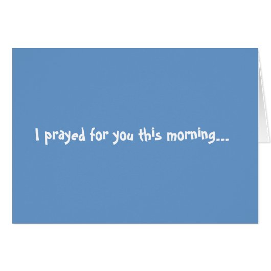 pray (Front Horizontal)