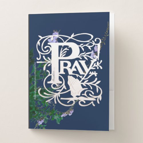 PRAY A ONE WORD COMMAND POCKET FOLDER