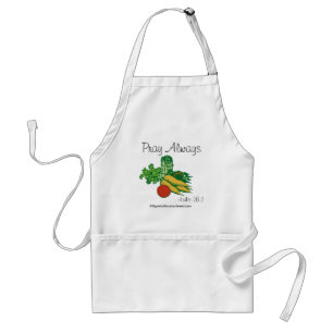 Pray Always Customize it Adult Apron