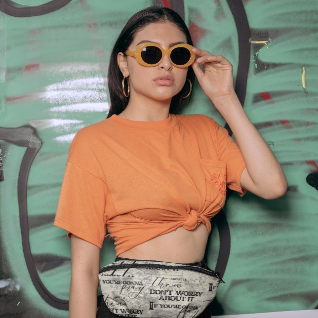 Pray And Don’t Worry Christian Faith Style Fanny Pack (Hands free, stress free—this fanny pack keeps your essentials close and your worries distant.)