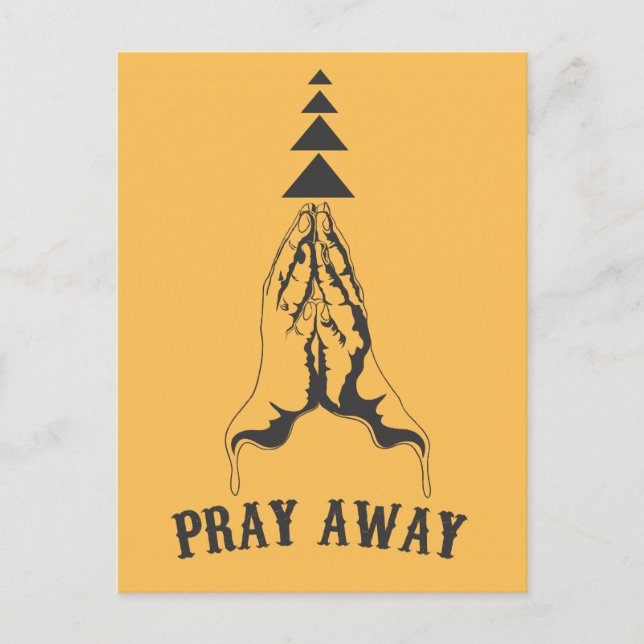 Pray Away Postcard (Front)
