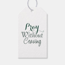 Pray Bible Verse Christian Prayer Green and White