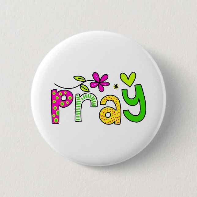 Pray Button (Front)