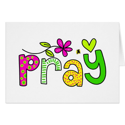 Pray Cards (Front Horizontal)