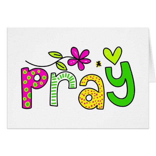 Pray Cards (Front Horizontal)