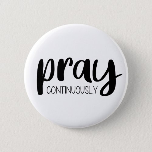 Pray Continuously Gospel Graphics Mere Christianit Button