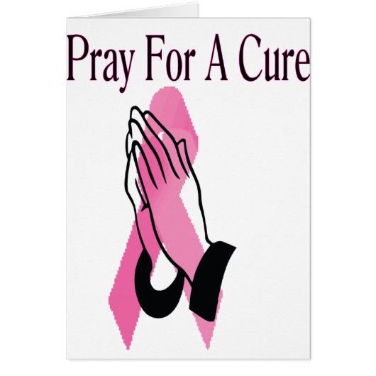 Pray For A Cure Cards (Front)