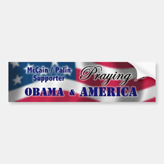 Pray for America Bumper Sticker | Zazzle