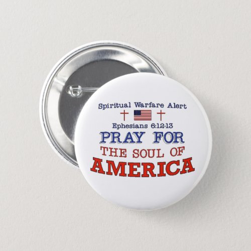 PRAY FOR AMERICA Button