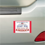 Pray For America Car Magnet at Zazzle