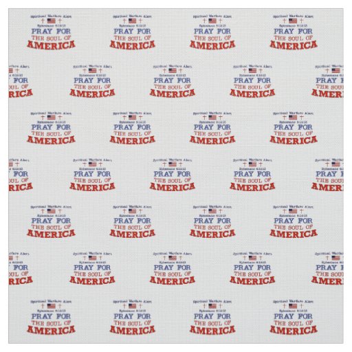 PRAY FOR AMERICA Fabric