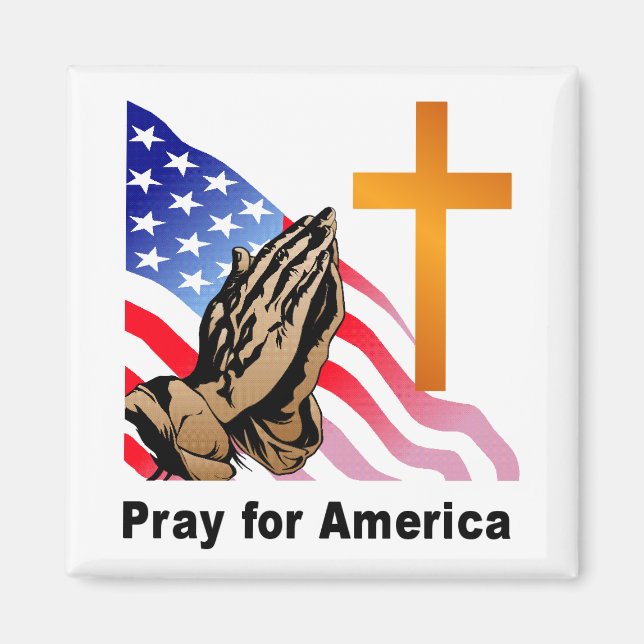 Pray for America Magnet (Front)