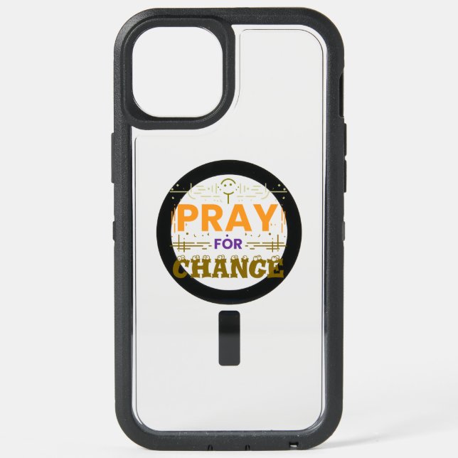 Pray For Change iPhone 15 Plus Case (Back)