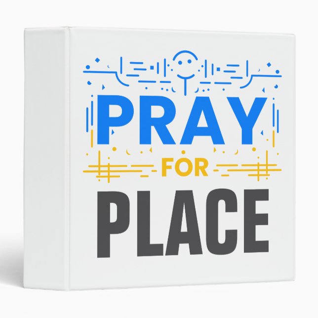 Pray For Compassion 3 Ring Binder (Front/Spine)