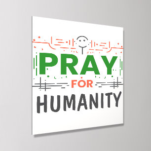 Pray For: Honoring Humanity Acrylic Photo Tile