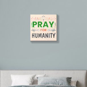 Pray For: Honoring Humanity Wood Photo Tile