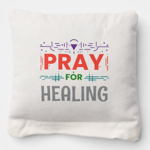 Pray For: Inspiring Healing Cornhole Bags