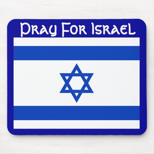 Pray For Israel Mouse Pad (Front)