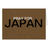 PRAY FOR JAPAN (Front Horizontal)