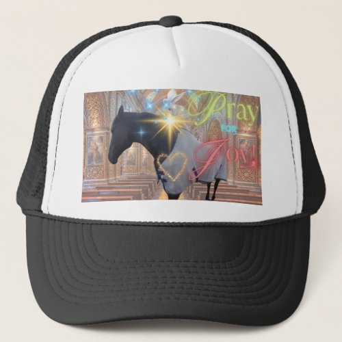 pray for joy  trucker hat