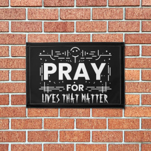 Pray For Lives That Matter Pennant