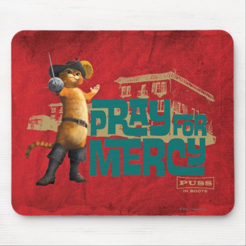 Pray for Mercy blue 2 Mouse Pad