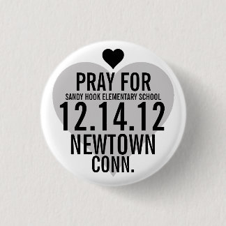 Pray For Newtown Button