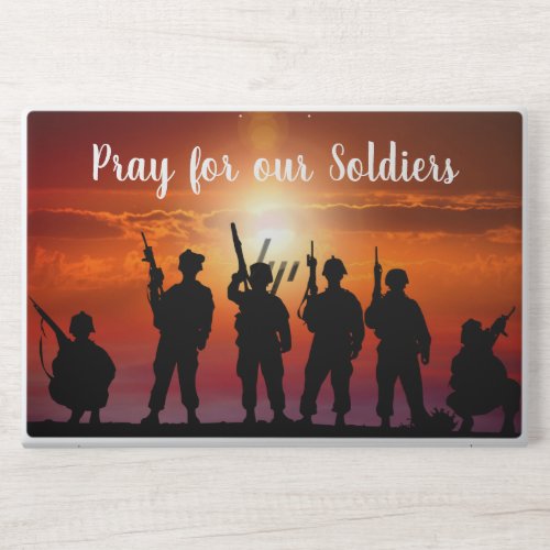 Pray for our Soldiers HP Laptop Skin