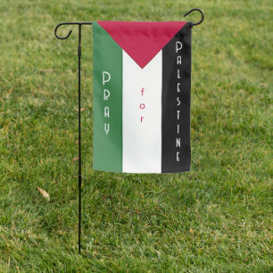 Pray for Palestine Garden Flag