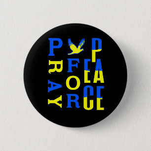 Pray for Peace  Button