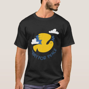 Pray For Peace In Ukraine War With Dove T-Shirt