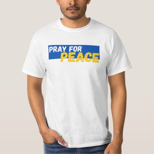 Pray For Peace T_Shirt