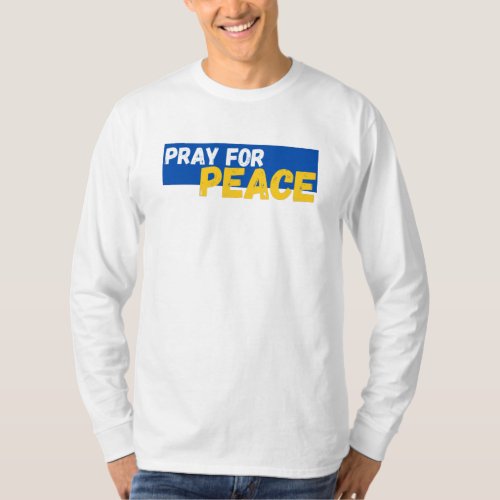 Pray For Peace T_Shirt