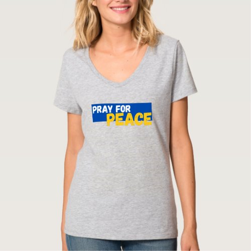 Pray For Peace  T_Shirt