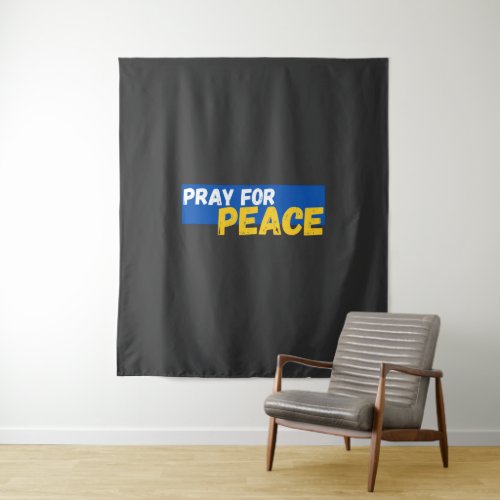 Pray For Peace Tapestry