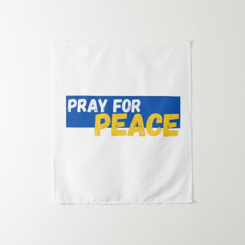 Pray For Peace Tapestry