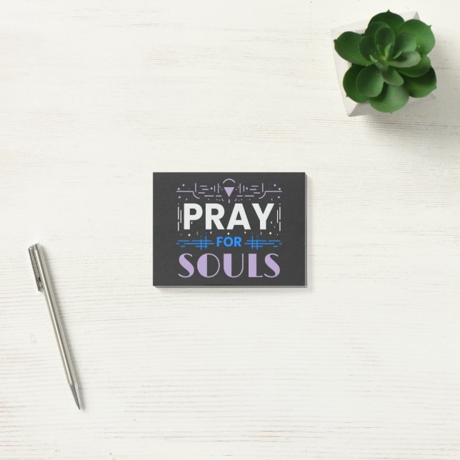 Pray for Souls Post-it Notes (Office)