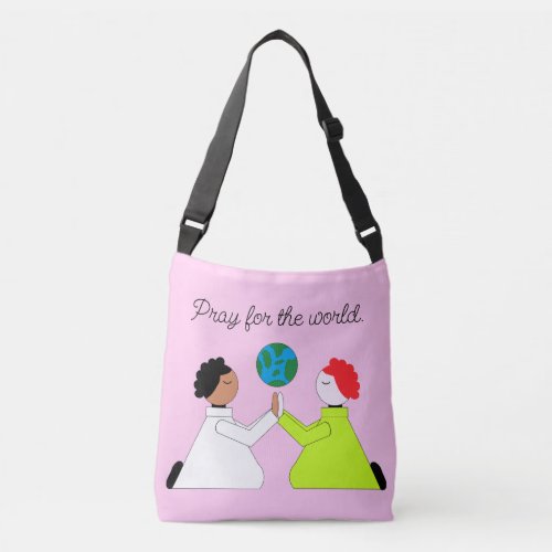 Pray for the World Crossbody Bag