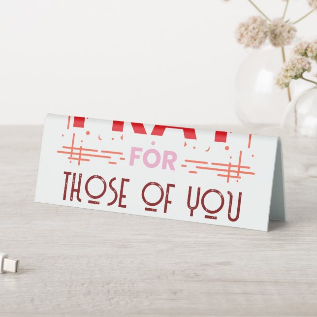 Pray for those of you table tent (In SItu (Table))