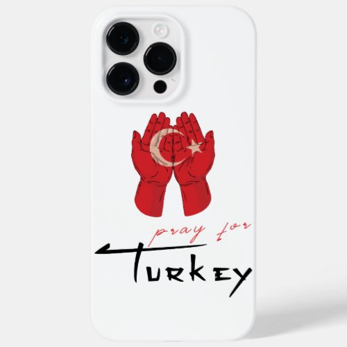 Pray For Turkey Case_Mate iPhone 14 Pro Max Case