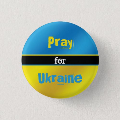 Pray for Ukraine Button