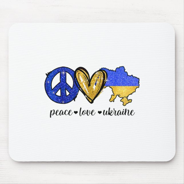 Pray For Ukraine  Mouse Pad (Front)