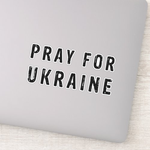 Pray for Ukraine Sticker