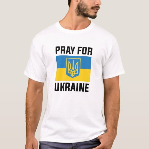 Pray For Ukraine T_Shirt