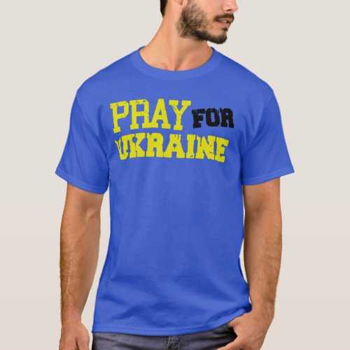 Pray for Ukraine T shirt