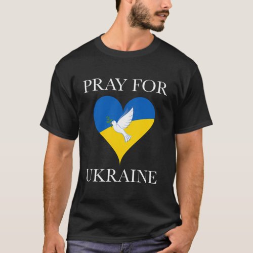 Pray For Ukraine T_Shirt