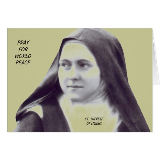 PRAY FOR WORLD PEACE CARDS (Front Horizontal)